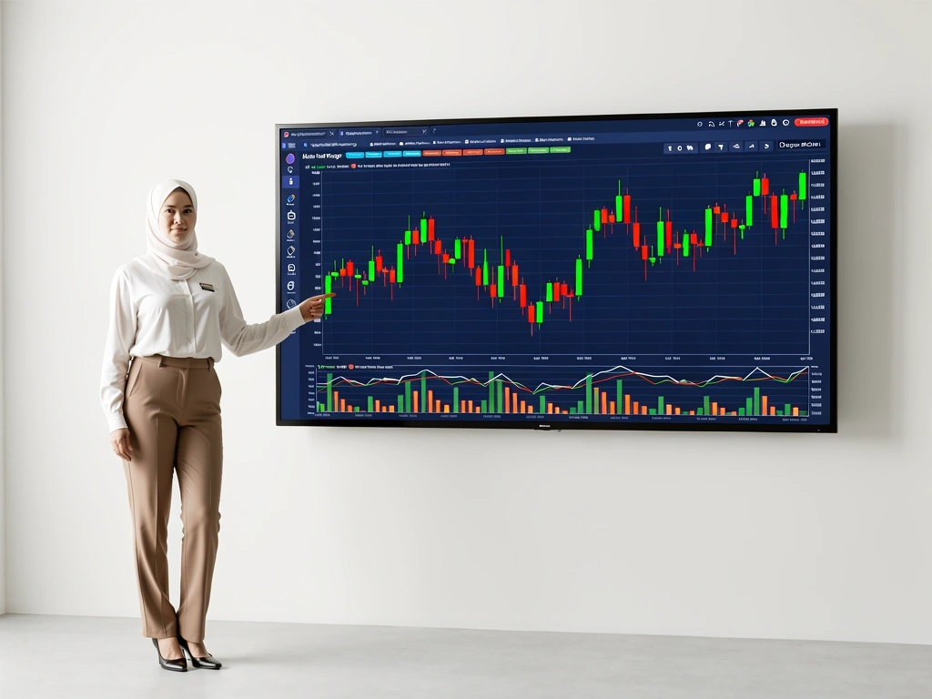 Sesi Pembelajaran TradingView di OpenCrest Studio